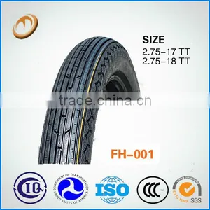GOOD QUALITY MOTORCYCLE TIRE 275-18 for Cheap Sale Motorcycle in Afirca thumbnail-1