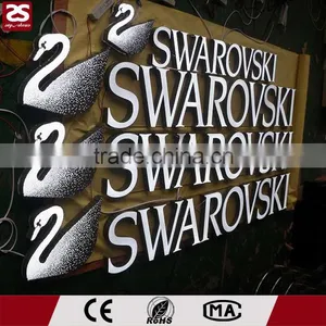 Outdoor Advertising Frontlit Led Letter Sign Embossing Acrylic Letter Sign thumbnail-1