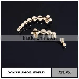 Fashion Jewelry Gold Earring Design With 24k Gold Plated/Earring For Young Women thumbnail-2