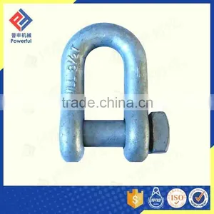 EUROPEAN TYPE SQUARE HEAD DEE TRAWING SHACKLE thumbnail-1