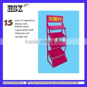 Hot Sale Wall Mount Metal Carpet Rugs Display Stand HSX-S904 thumbnail-6