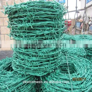 Zinc Coated 4 Barbed Points 14 Gauge High Quality Barbed Wire ( Factory ) thumbnail-1