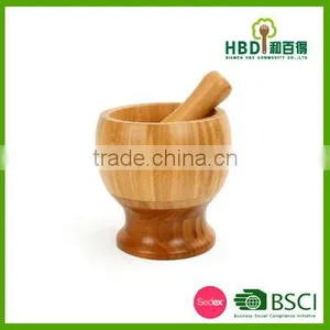 Bamboo /wooden Garlic Masher/Masher With Sticker thumbnail-1