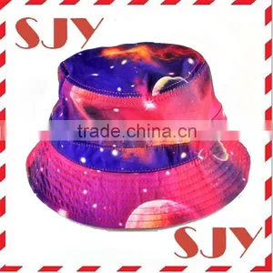 Custom Digital Floral Printing Bucket Hat thumbnail-1