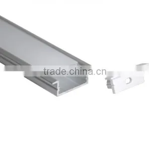 Recessed Length Selectable 0.5m-3m Aluminum Led Profile For Double Strips thumbnail-4