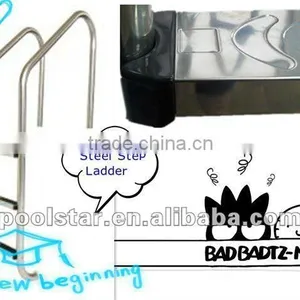 Precision Swimming Pool Ladder, Safety Step Ladders With Handrail P1841 thumbnail-1