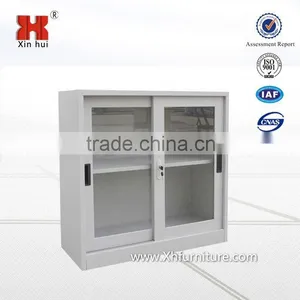Sliding Glass Door Steel Small Cabinets for Office thumbnail-2