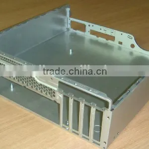 High Precision Perforated Small Metal Cabinet With Coating for PC Case thumbnail-1