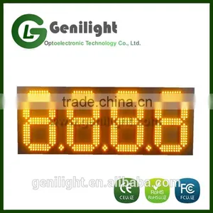 LED Gas Price Sign 18''7 Segment 4 Digits/led Numeric Display Electric Gas Price Sign Display thumbnail-3