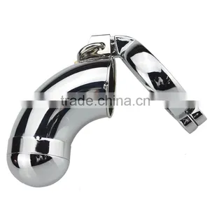 Shabby And Chic Metal Bird Cage New Design Stainless Steel Lockable Cock Cage Penis Cage With Locker Cock thumbnail-6