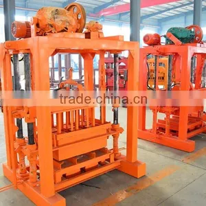 QT4-40 Concrete Block Machinery Building Material Brick Machinery Brick Making Machinery Price for Africa thumbnail-2