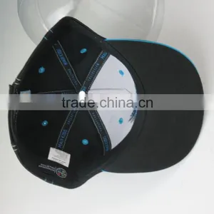 Round Flat Brim Snapback Hats for Children thumbnail-4