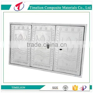 Cover Size 1000x1200mm Square En124 Composite Manhole Cover thumbnail-2