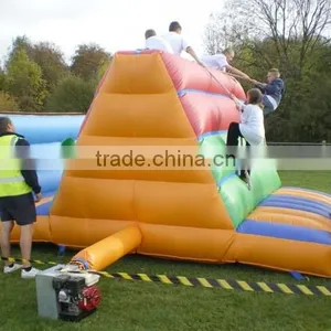 Outdoor Playground With Slide Large Inflatable Fun City Children Climbing Wall Obstacle Course thumbnail-3