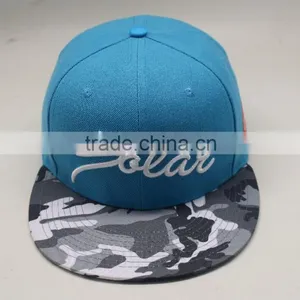 Acrylic Material and Snapback Cap Sports Cap Type 6 Panel Cap Flat Brim thumbnail-2