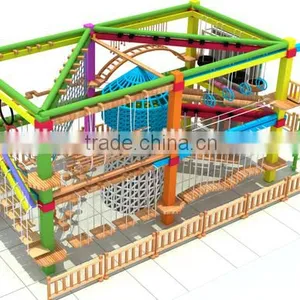 Kids And Teenage Outdoor Playground Multi-function Project Element Rope Course thumbnail-4