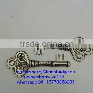 Souvenir Metal Antique Color Key,zinc Alloy Die Casting Key Shape Tag thumbnail-6