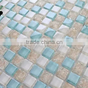 SMS05 Iridescent Glass Mosaic Tile for Kitchen Backsplash thumbnail-3