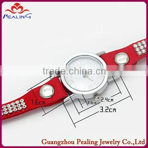 3 Layer Strap Chain Watch Round Quartz Girls Fashion Watch Water Proof Digital Watch Wholesale thumbnail-1