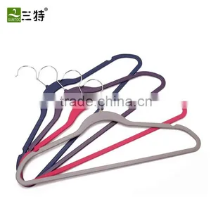 Factory Wholesale Velvet Clothes Hanger thumbnail-3