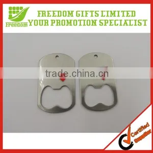 Metal Flat Keychain Custom Aluminum Bottle Opener thumbnail-3