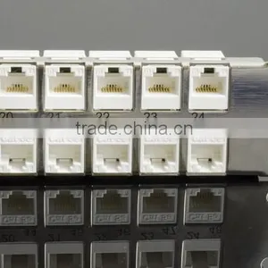 Network Solution 1U 48 Port Unshielded Snap-In Type Patch Panel thumbnail-2