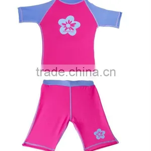 (New Arrvial) Kid's Sun Protection Rash Guard and Pants/Shorts/Rash Guard Suit thumbnail-1