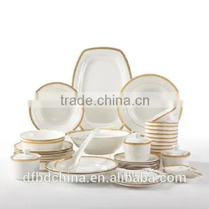 50pcs Bone China Dinner Set /dinnerware Sets/porcelain Dinner Sets thumbnail-1