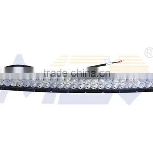 Curved LED Off Road Lighting 180W 32.5 Inch 60x3W CRE E, Double Row Led Bar Lights for SUV ATV High Heat Dissipation Waterproof thumbnail-3