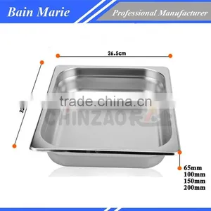 Stainless Steel Gastronorm Pan With Lid /Stainless Steel Serving Pans/ GN Pan 1225A thumbnail-2