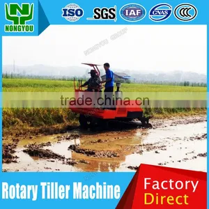 Factory Farm Rotary Hoe Rotary Tiller Machine Oem Power Plough Machine Paddy Field Applicable 1GZ-200 thumbnail-1