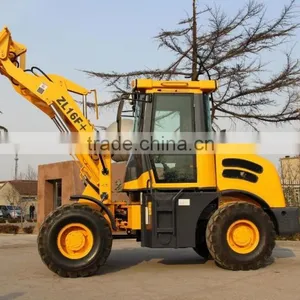 Qingzhou Famous Strong Compact Wheel Loader With Big Tyre and Weichai Xinchai Engine thumbnail-2