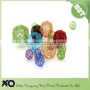 Christmas Ornaments Ball/gold Wire Ballls thumbnail-3