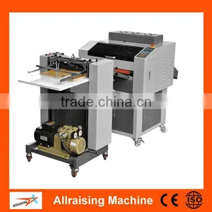 Auto Paper Feeder Photo And Cover Automatic Multi Roller UV Coating Machine thumbnail-1