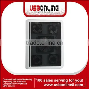 5 Fan 2 USB Ports Cooling Pad thumbnail-1
