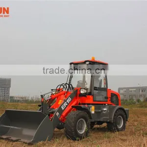 Qingdao Everun Wheel Loader ER16 Mini Front End Loader With Drum Folder thumbnail-5