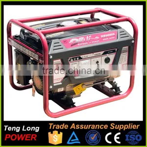 2 kw ac Single Phase Dual Fuel Power LPG Nature Gas Gasoline Less Consumption Generator thumbnail-1