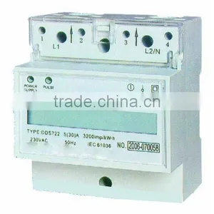 Single Phase Din Rail POWER METER thumbnail-1