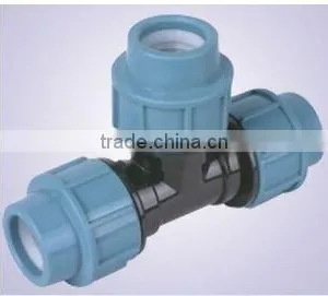 PP Compression Elbow Fittings With High Good Quality thumbnail-1