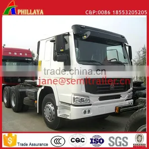 HOWO Brand 6*4 371HP Mini Tractor Trailer Truck thumbnail-1