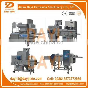 Jinan DAYI Automatic Hamburger Meat Nuggets Fillet Forming Machine Process Line thumbnail-1