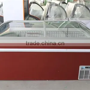European Island Ark Series Portable Refrigerated Displa /commercial Stainless Steel Kitchen /kitchen Island thumbnail-1