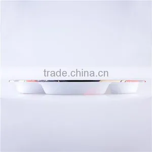 Transparent Lid Plastic Food Container With 4 Divided thumbnail-5