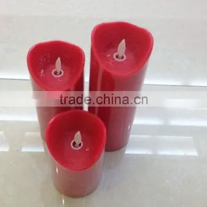 Led Flameless Candles 3pcs Miving Wick Led Candles With Timer Home Decorative Dancing Flame Candles With Remote Control thumbnail-2