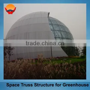 High Quality Light Steel Space Greenhouse Design thumbnail-1