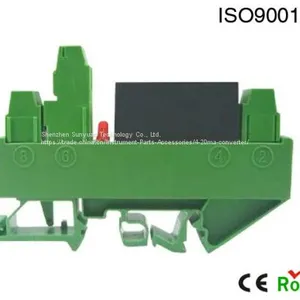 DIN Rail 0-5V/0-10V/4-20mA/0-20mA Current Voltage (I/V, I/I, V/I, V/V) Signal Isolation Transmitter thumbnail-2