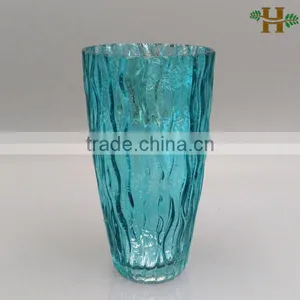 Hand Blown Beautiful Silver Glass Vases for Flower Arrangement thumbnail-2
