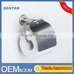 2016 Wall-mounted Polish Stainless Steel Toilet Paper Holder thumbnail-4