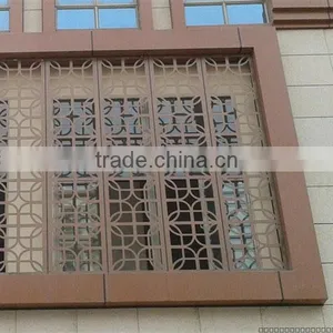 Architectural Laser Cut Curtain Walls Aluminum Perforated Facade Panle thumbnail-6