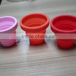 Outdoor Cup Collapsible Folding Silicone Travel Camping Cup thumbnail-1
